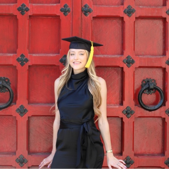 Amanda Uprichard Sandrine Dress in Black - Picture 4 of 4